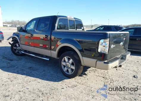 2007 Ford F-150 Lariat/Xlt из США, поврежденный, VIN 1FTPW12V07KC94221